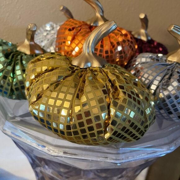 Disco Pumpkins set of 6! - Picture 3 of 14